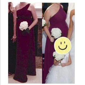 Bill Levcoff Maternity bridesmaid dress